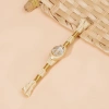 Sườn Xám Tấm Khóa Trung Hoa tay lá vàng, hạt & sợi vàng, đuôi dài, phù hợp Hanfu, giảm giá 5.9k 21