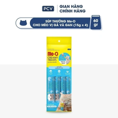 Súp thưởng Me-O 60gr (15g x4) 8 vị - Tặng nón BH HĐ299k, giá chỉ 45.000đ