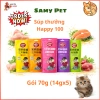 Súp Thưởng WANPY HAPPY 20 gói (5 thanh x14g) cho mèo từ 3 tháng - Giá ưu đãi 385.000₫
