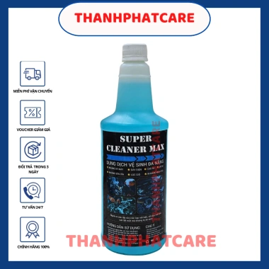 Super Cleaner Max dung dịch vệ sinh đa năng - tẩy rửa mọi vết bẩn, giảm giá 55.000