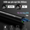 SUPERFIRE S11-H 3W LED UV USB sạc lại - Đèn đen 365nm kiểm tra nước tiểu giá 142.000₫ 3