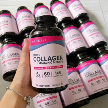 Supper Collagen + Vitamin C & Biotin 360 viên - Neocell Type 1&3 Mỹ, giá ưu đãi 890.000 VND
