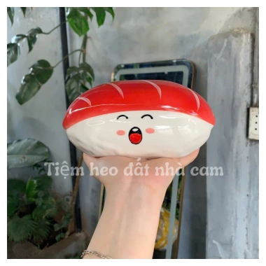 SuShi 17cm HEO ĐẤT TIẾT KIỆM - Lợn Sứ Đựng Tiền Ống Heo, Trang trí, Giá chỉ 75.000đ 7