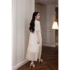 SwanLake Váy Đầm Nữ Maxi Xòe Tay Ngắn Cotton Thêu Hoa Thanh Lịch Tiệc Công Sở 605.520 VND 8