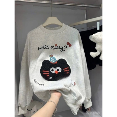 Sweater in hình mèo không bông tróc 350gsm dày dặn mùa thu đông Local Brand RTOML giá 69k 9 Sweater in hình mèo không bông tróc 350gsm dày dặn mùa thu đông Local Brand RTOML giá 69k 9