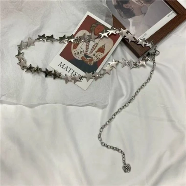 Sweet Girls Metal Star Tua Rua Thắt lưng Hip hop phụ kiện nữ giá 43.784đ giao nhanh