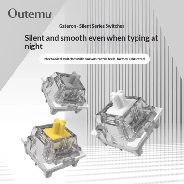 Switch 3 Pin Outemu Silent Series - Giảm Âm Cao Cấp, Giá 4.490 VND tại KCAP