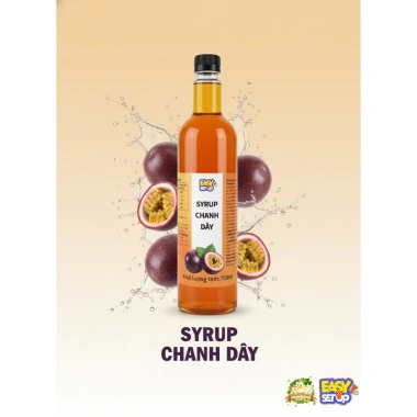 Syrup chanh dây 1kg Lucky VN Star - siro cô đặc, cho trà trái cây và trà sữa, giảm giá 93.852₫