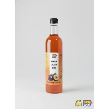 Syrup chanh dây 1kg Lucky VN Star - siro cô đặc, cho trà trái cây và trà sữa, giảm giá 93.852₫