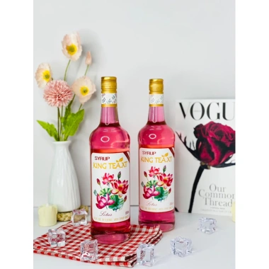 Syrup Hoa Sen Pha Chế KingTea 800ml Hương Vị Lotus Ngon Ngọt Giá 155.000₫ 5 Syrup Hoa Sen Pha Chế KingTea 800ml Hương Vị Lotus Ngon Ngọt Giá 155.000₫ 5