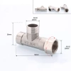 T cầu chia nước inox 304 - van chia nước cho vòi xịt và bồn cầu, giảm giá 12.840 3