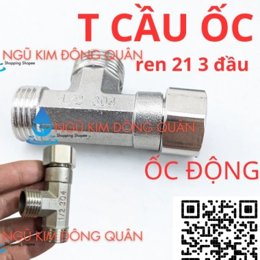 T cầu ỐC chia nước INOX SUS 304 cho bồn cầu & vòi xịt vệ sinh - Giá ưu đãi 27,820₫ 4 T cầu ỐC chia nước INOX SUS 304 cho bồn cầu & vòi xịt vệ sinh - Giá ưu đãi 27,820₫ 4
