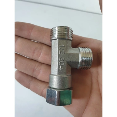 T cầu ốc ống nước 3 đầu chữ T inox phi 21 2 răng ngoài 1 răng trong Giá 16.050₫ 6