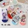 T08 Set 10 Đôi Tất LABUBU Cổ Ngắn Dễ Thương, Thoáng Khí, Mềm Mại - Giá 57.630₫