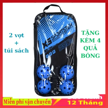 T700 PRO CARBON - Bộ 2 vợt + 4 bóng Pickleball kèm phụ kiện, giảm giá 100.000đ