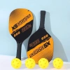 T700 PRO CARBON - Bộ 2 vợt + 4 bóng Pickleball kèm phụ kiện, giảm giá 100.000đ 8