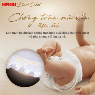 Tã Bỉm Dán Huggies Black Label Cao Cấp MC901 - Siêu Thấm Hút Mỏng Nhẹ Giá 249.000 VND 8 Tã Bỉm Dán Huggies Black Label Cao Cấp MC901 - Siêu Thấm Hút Mỏng Nhẹ Giá 249.000 VND 8