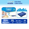 Tã bỉm dán người lớn Caryn siêu thấm size L, hạn chế đi lại, 8/10/20/40 pcs, 87.000 VND 10