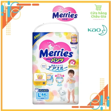 Tã Bỉm Merries Nhật Nội Địa Size M-L-XL-XXL, Giá gốc 437,880 giảm còn 356,000 VNĐ