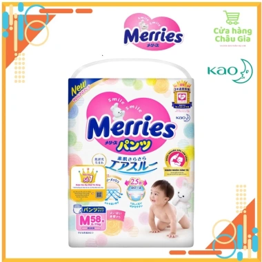 Tã Bỉm Merries Nhật Nội Địa Size M-L-XL-XXL, Giá gốc 437,880 giảm còn 356,000 VNĐ 5 Tã Bỉm Merries Nhật Nội Địa Size M-L-XL-XXL, Giá gốc 437,880 giảm còn 356,000 VNĐ 5