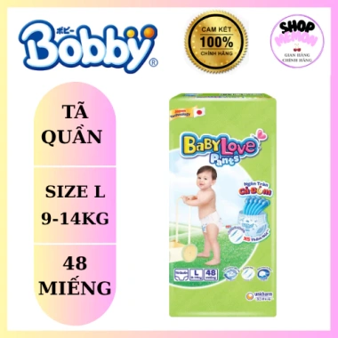 Tã Bỉm Quần BabyLove Size L48 - Siêu Thấm Nước, Thoáng Khí, Giảm Giá 144k