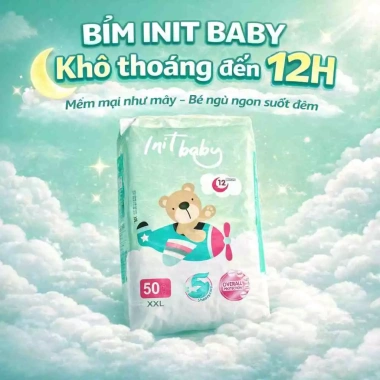 Tã Bỉm Quần Bỉm INIT Combo - Giá 120k, Size M-5XL, Thấm 1.200ml, Giá Rẻ, Chất Lượng Cao