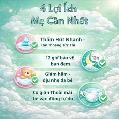 Tã Bỉm Quần Bỉm INIT Combo - Giá 120k, Size M-5XL, Thấm 1.200ml, Giá Rẻ, Chất Lượng Cao 2