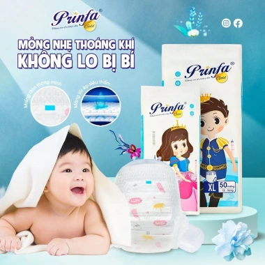 Tã Bỉm Quần FrinFa Êm Mềm Nâng Niu Da Bé - Size Đủ, Giá Ưu Đãi 135k