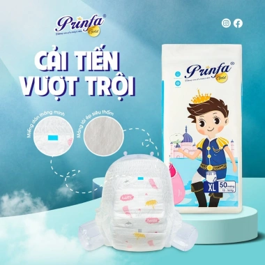 Tã Bỉm Quần FrinFa Êm Mềm Nâng Niu Da Bé - Size Đủ, Giá Ưu Đãi 135k