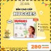 Tã dán Huggies Platinum Nature Made NB60 M58 L44 XL38 XXL26 - Giá chỉ 295k