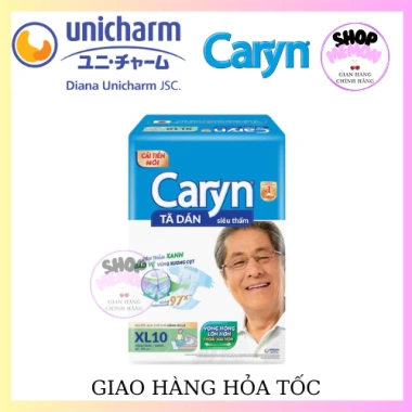 Tã dán siêu thấm Caryn người lớn size XL - 10/20 miếng giá ưu đãi 165k