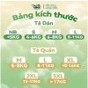Tã dán Tushie Treats công nghệ Nhật Bản 50 miếng NB‑S‑M‑L, giữ mông bé khô thoáng 8