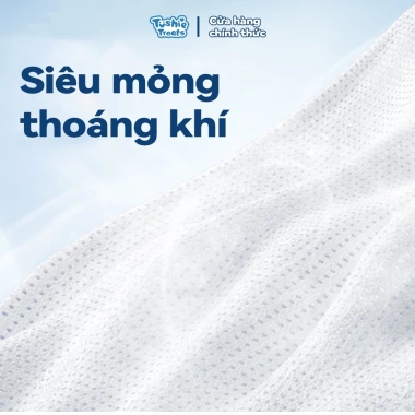 Tã dán Tushie Treats siêu mỏng công nghệ tiên tiến, ôm sát, thấm hút, luôn khô thoáng - Size NB S M L - 99,999 VND 3
