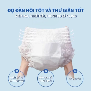 Tã Người Lớn 50/100 Miếng Thấm Hút Chống Rò Rỉ Size S-M-L-XL Giá 269.500 (trước 344.960)