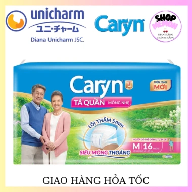 Tã quần Caryn mỏng nhẹ size M 16-32 miếng - Giá ưu đãi 195.000đ 6