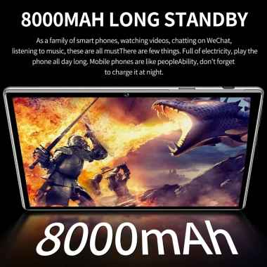 Tab 6 Pro 12GB 512GB Android 10.1 inch Wifi 5G SIM kép - Giá rẻ 1,18 triệu