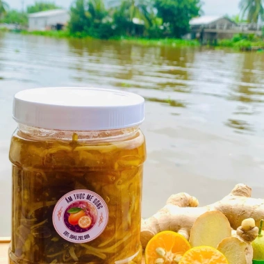 Tắc gừng mật ong đường phèn 1kg - Thơm ngon, an toàn, tốt cho sức khỏe, 120k 4
