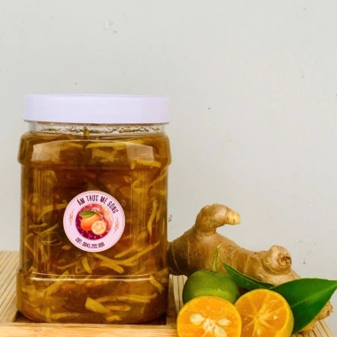 Tắc gừng mật ong đường phèn 1kg - Thơm ngon, an toàn, tốt cho sức khỏe, 120k 5