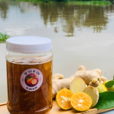Tắc gừng mật ong đường phèn 1kg - Thơm ngon, an toàn, tốt cho sức khỏe, 120k 6
