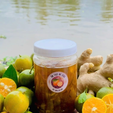 Tắc gừng mật ong đường phèn 1kg - Thơm ngon, an toàn, tốt cho sức khỏe, 120k 7