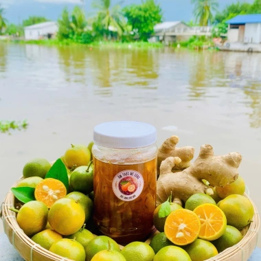 Tắc gừng mật ong đường phèn 1kg - Thơm ngon, an toàn, tốt cho sức khỏe, 120k 8