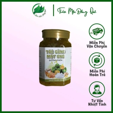 Tắc gừng mật ong đường phèn 500gr - Nguyên mứt, hũ đựng, giảm còn 100.000 VND 2