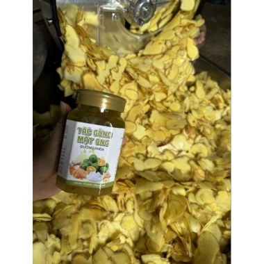 Tắc gừng mật ong đường phèn 500gr - Nguyên mứt, hũ đựng, giảm còn 100.000 VND 3