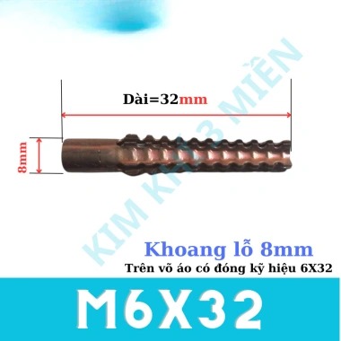 Tắc kê sắt chịu lực cao, chống bung rơi, bám chắc tường gạch, gỗ, bê tông - Giá 36.000₫ 3