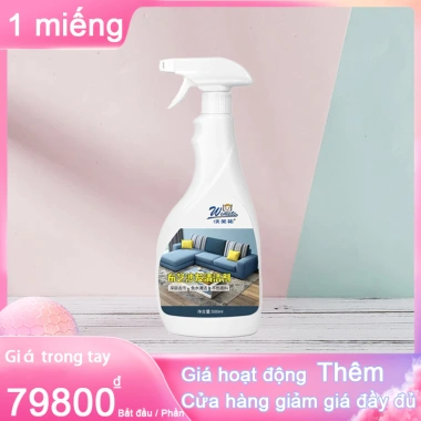 Tác nhân làm sạch ghế sofa 500ml - Dung dịch tẩy da, nỉ, vải, giảm 23% chỉ 79.800₫ 10