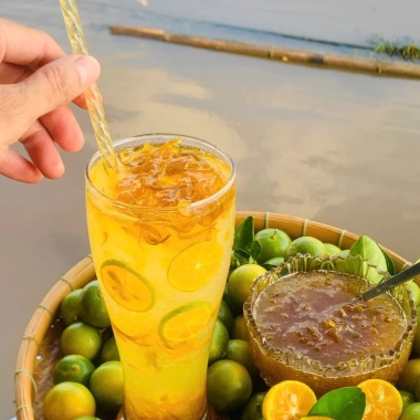 Tắc xí muội mật ong đường phèn nhà làm đặc sệt không chất bảo quản 1kg 68.999₫