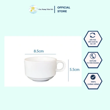 Tách Cafe Ohio 6.5-8.5, Tách Trà Trắng Sứ Cao Cấp Bền Đẹp - Giá 24.000đ Mta-Mart2 4 Tách Cafe Ohio 6.5-8.5, Tách Trà Trắng Sứ Cao Cấp Bền Đẹp - Giá 24.000đ Mta-Mart2 4