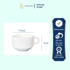 Tách Cafe Ohio 6.5-8.5, Tách Trà Trắng Sứ Cao Cấp Bền Đẹp - Giá 24.000đ Mta-Mart2 5