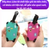 Tag hành lý cao su mềm hình vali ngộ nghĩnh – Thẻ vali dễ thương cho trẻ em, người lớn, chỉ 50.000₫ 5