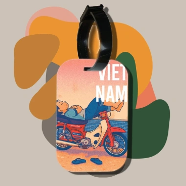 Tag & Thẻ hành lý du lịch in hình Việt Nam – Bền, thời trang, chỉ 95.000₫ 2